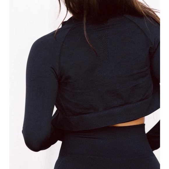 ASTORIA VELOCITY SEAMLESS ZIP UP - BLACK / MEDIUM - Picture 3 of 8